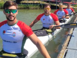 João ribeiro campeão da europa em k4 500