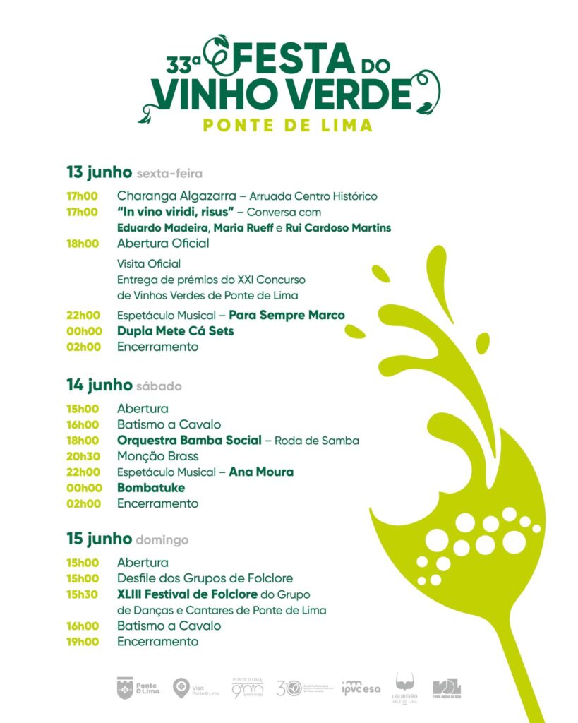 O melhor do vinho verde para provar até domingo em ponte de lima 12 O melhor do vinho verde para provar até domingo em ponte de lima