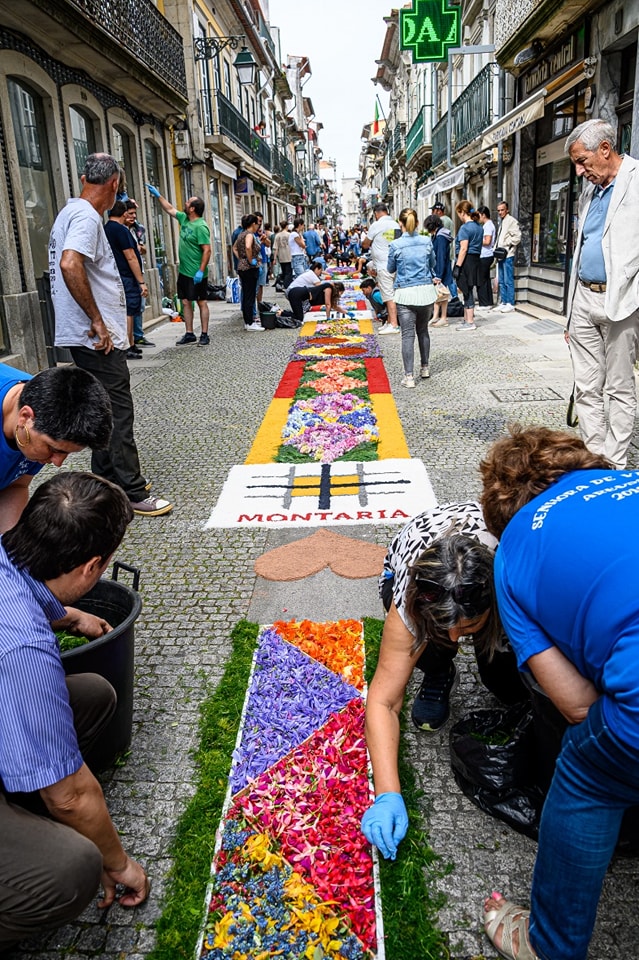 Centenas embelezam ruas de viana do castelo com tapetes de flores 61 Centenas embelezam ruas de viana do castelo com tapetes de flores