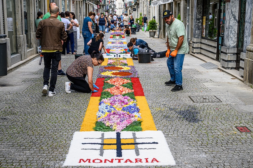 Centenas embelezam ruas de viana do castelo com tapetes de flores 48 Centenas embelezam ruas de viana do castelo com tapetes de flores