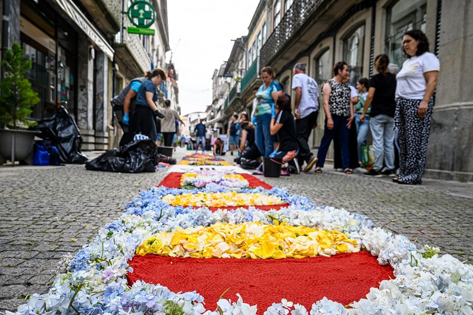 Centenas embelezam ruas de viana do castelo com tapetes de flores 14 Centenas embelezam ruas de viana do castelo com tapetes de flores
