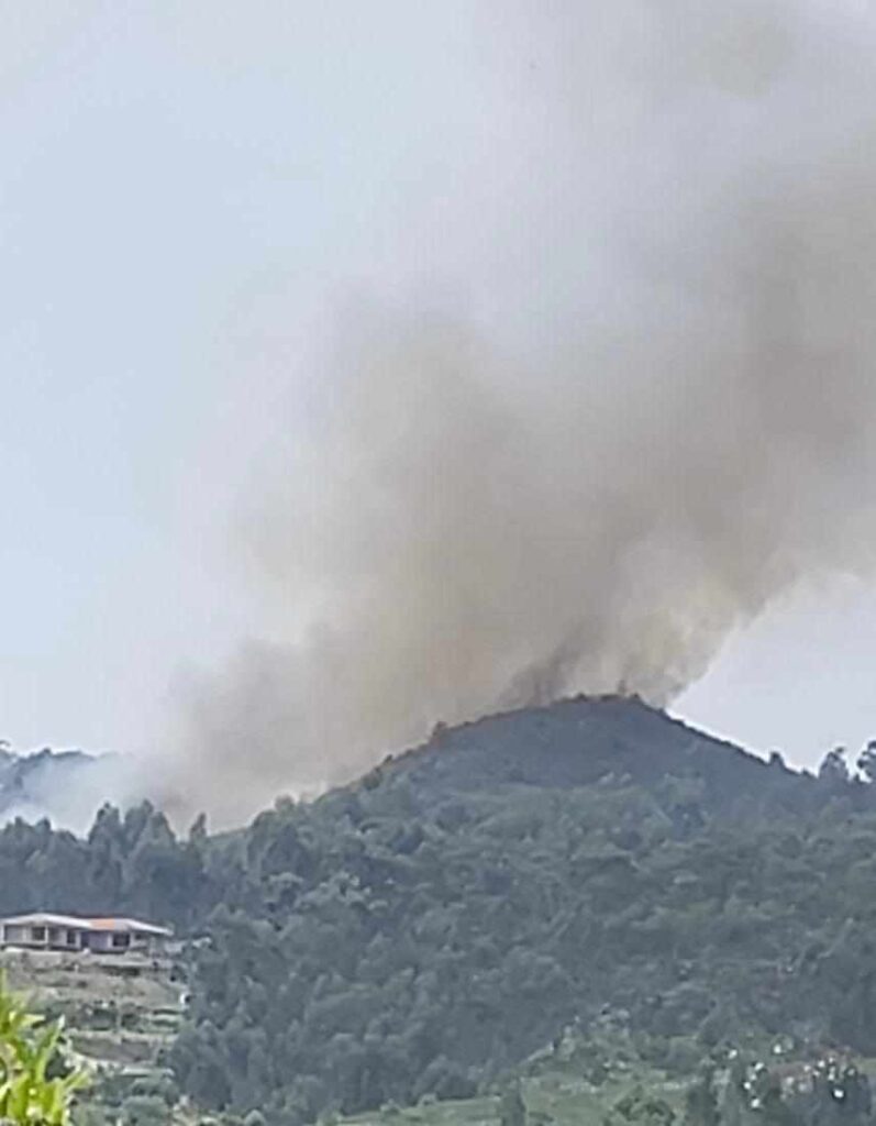 Mais de 50 bombeiros e dois meios aéreos combatem incêndio na póvoa de lanhoso 6 Mais de 50 bombeiros e dois meios aéreos combatem incêndio na póvoa de lanhoso