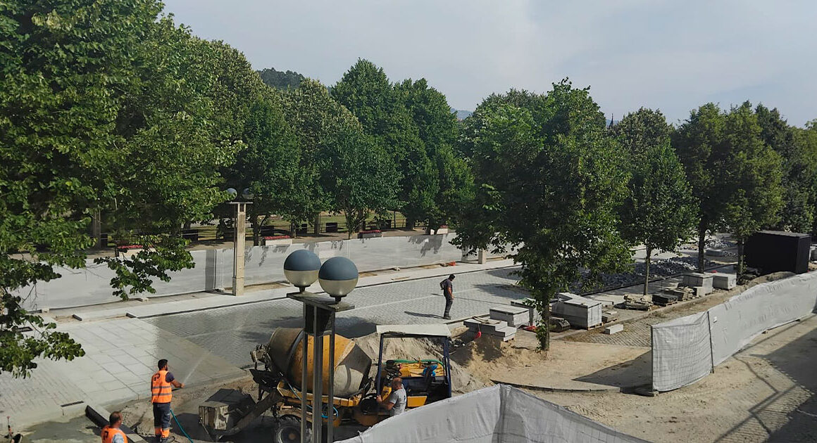 Principal avenida de arcos de valdevez reabre ao trânsito em julho