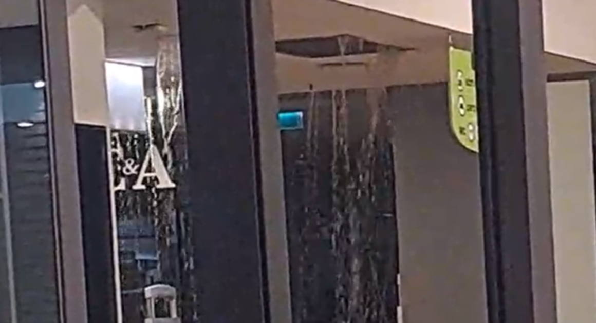 Inundação no guimarães shopping