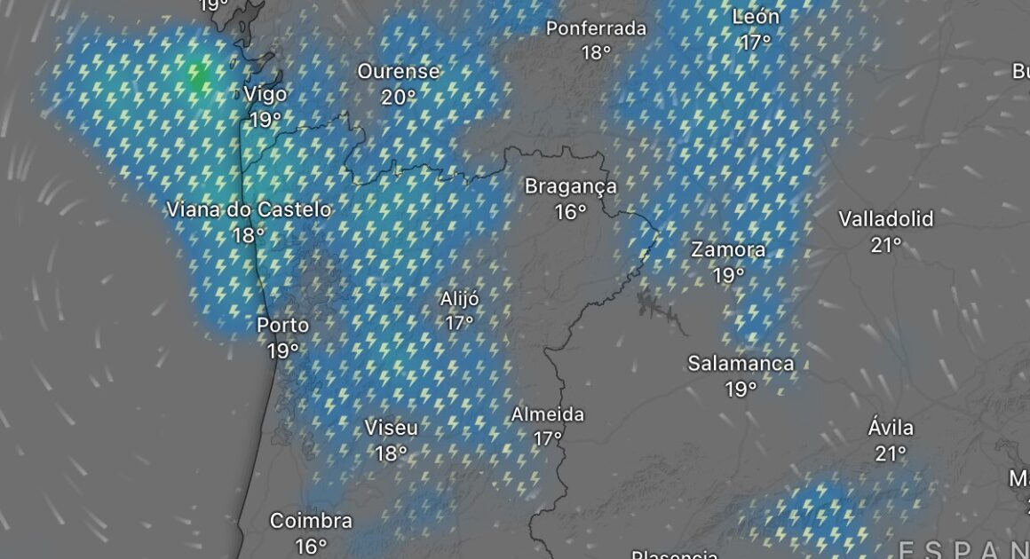 Possível tempestade a caminho do minho na terça-feira