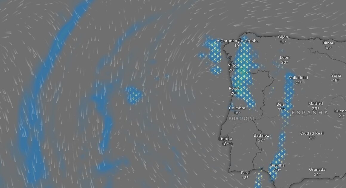 Tempestade a caminho? Ipma lança primeiros avisos para chuva com granizo, trovoada e vento forte