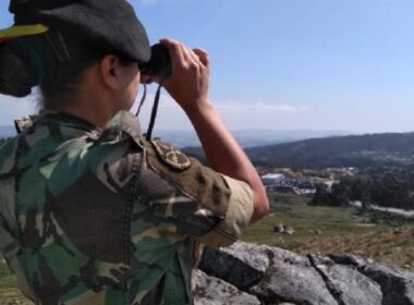 Incêndios: militares voltam a vigiar serra de santa luzia em viana
