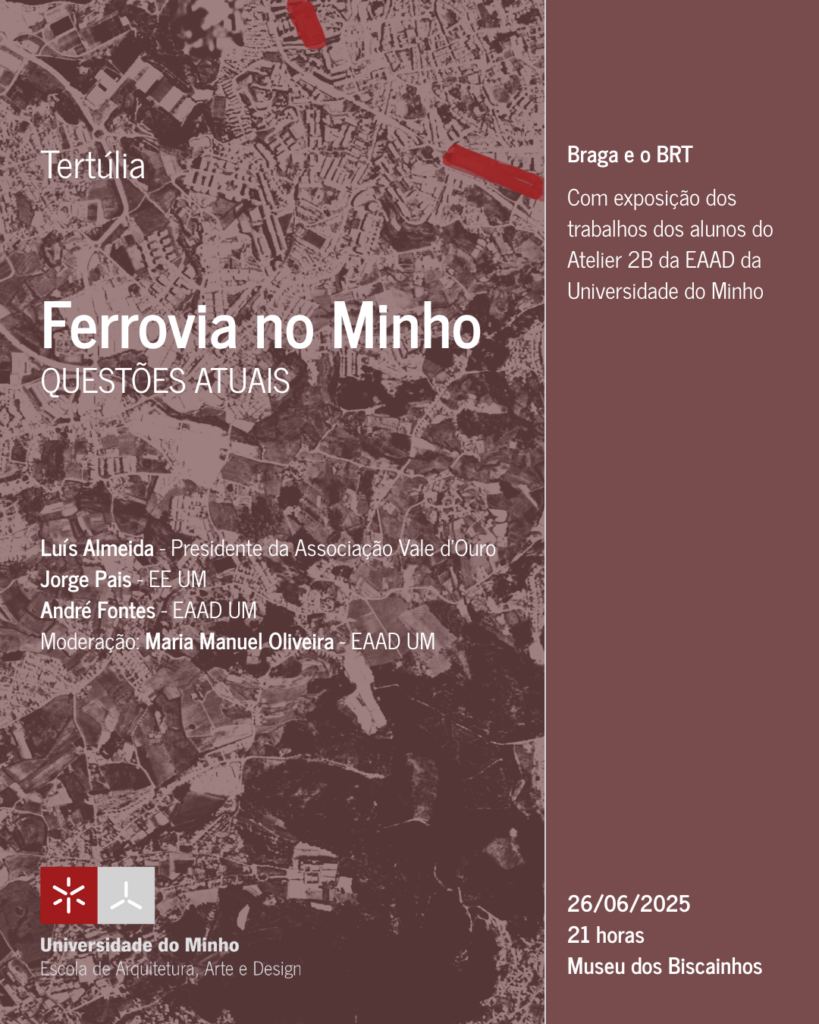 Da alta velocidade ao brt. Especialistas debatem desafios da mobilidade do minho 6 Da alta velocidade ao brt. Especialistas debatem desafios da mobilidade do minho