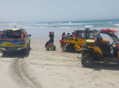 Irmãs de famalicão salvas de afogamento em praia de vila do conde