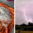 Trovoada e granizo em trás-os-montes