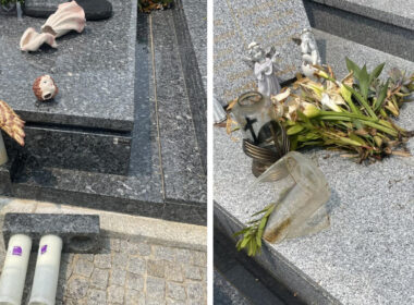 Cemitério vandalizado em barcelos: "indignação é o sentimento"