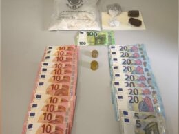 Braga: viu a gnr e tentou fugir, mas foi apanhado. Tinha 1. 900 doses de cocaína e haxixe