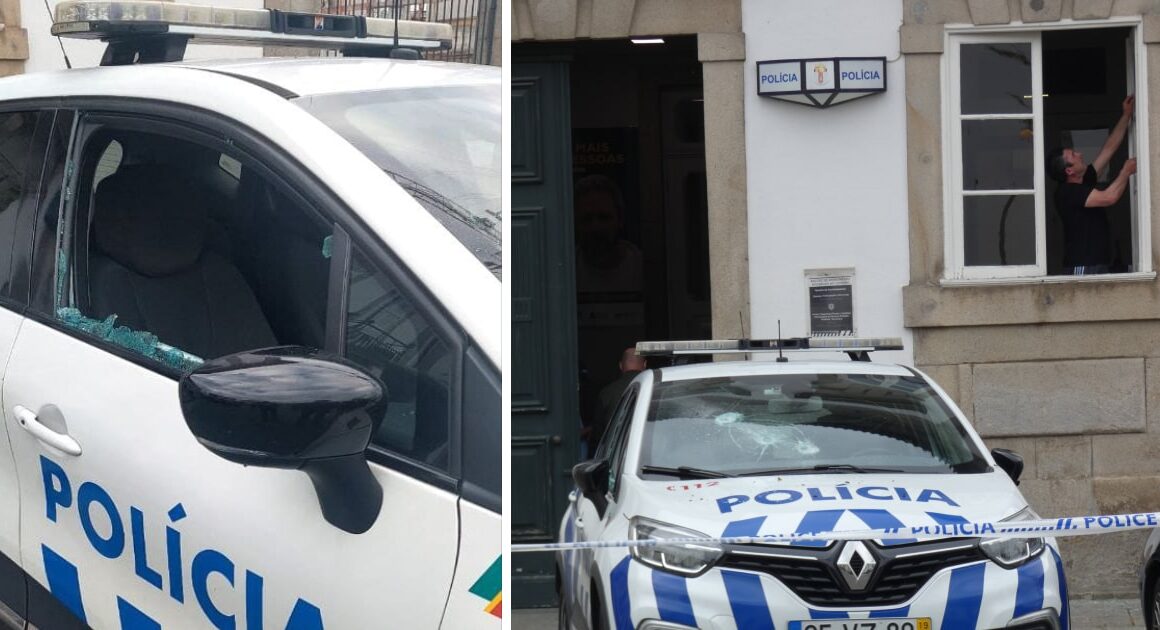 Preso por atacar psp de braga transferido para ala de alta segurança após greve de fome