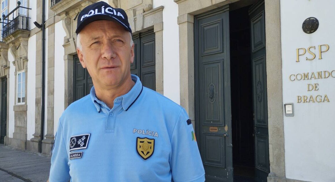 Henriques de almeida deixou de comandar a psp de braga
