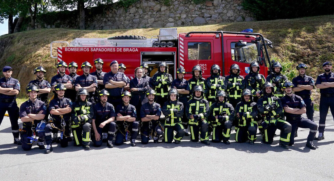 Bombeiros sapadores de braga promovidos a batalhão