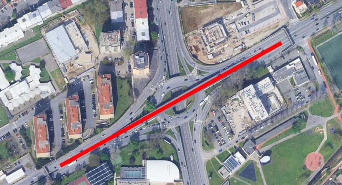 Atenção, braga. Viaduto das piscinas cortado durante uma semana
