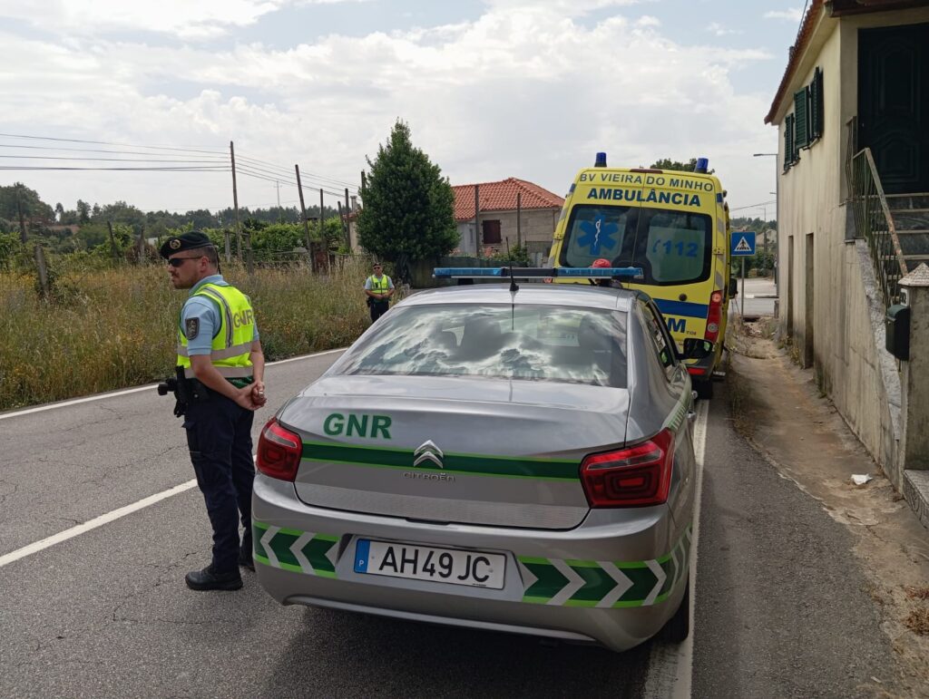 Bombeiro ferido após colisão na póvoa de lanhoso 7 Bombeiro ferido após colisão na póvoa de lanhoso