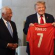 Costa entrega camisola de ronaldo autografada a trump