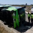 Autocarro da flixbus que saiu do porto tombou em espanha devido a máquina de barbear