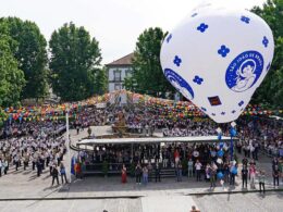Largada de balão gigante dá tiro de partida para a noitada do s. João de braga