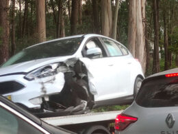 Homem ferido após colisão que condicionou estrada barcelos-prado