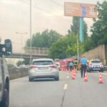Colisão provoca longas filas na variante de braga