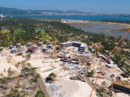 Está a ficar assim o 'resort' de luxo construído por empresa de famalicão