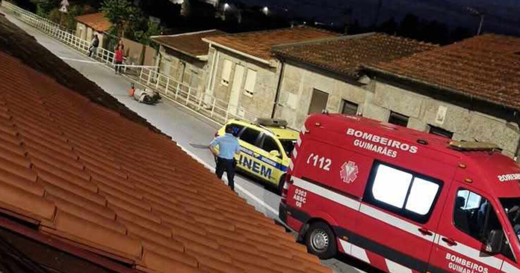 Homem morre após despiste de mota em guimarães 7 Homem morre após despiste de mota em guimarães