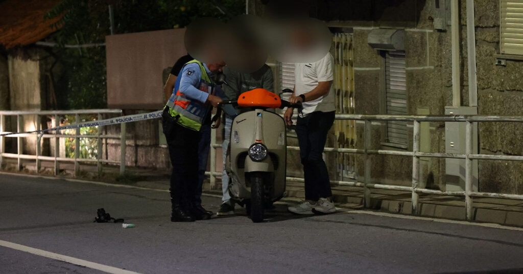Homem morre após despiste de mota em guimarães 6 Homem morre após despiste de mota em guimarães