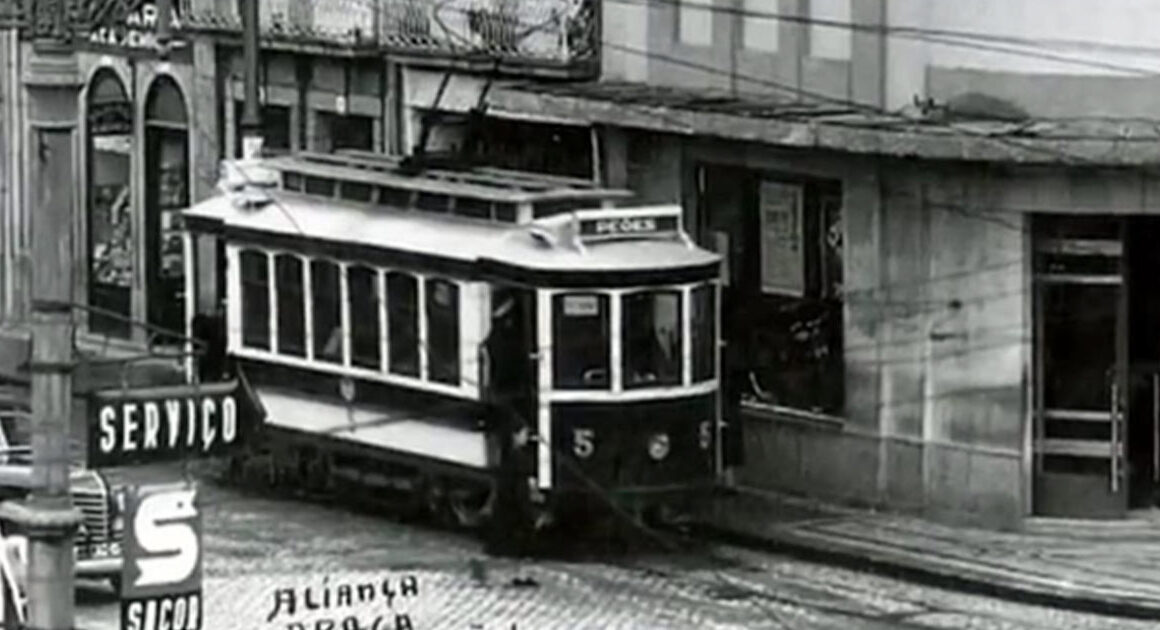 Braga já teve elétricos a cruzar o 'coração' da cidade