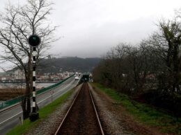 Comboio avaria em viana do castelo