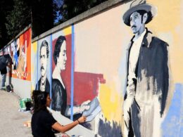 Mural no porto celebra 200 anos de camilo castelo branco