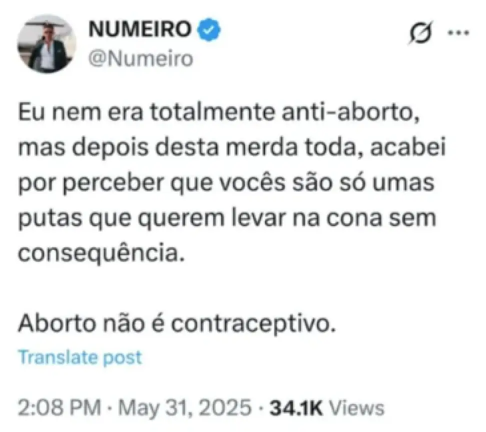 'youtuber' de barcelos alvo de queixa no ministério público por "incitamento ao ódio contra as mulheres" 6 'youtuber' de barcelos alvo de queixa no ministério público por "incitamento ao ódio contra as mulheres"