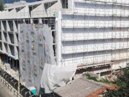 Homem que estaria a assaltar obra em braga fica em estado grave após cair de segundo andar