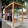 Empresa de braga inova e cria paragem de autocarro em madeira