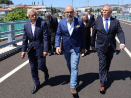 Ministro inaugura ponte famalicão-trofa, uma "história longa" com "quase 35 anos"