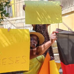 Funcionária em protesto à porta da misericórdia de braga: "quero justiça"