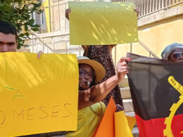 Funcionária em protesto à porta da misericórdia de braga: "quero justiça"