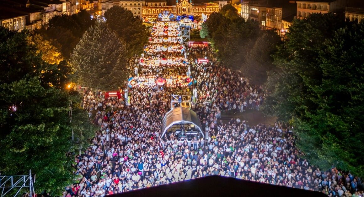 Assim foi a noitada do são joão em braga