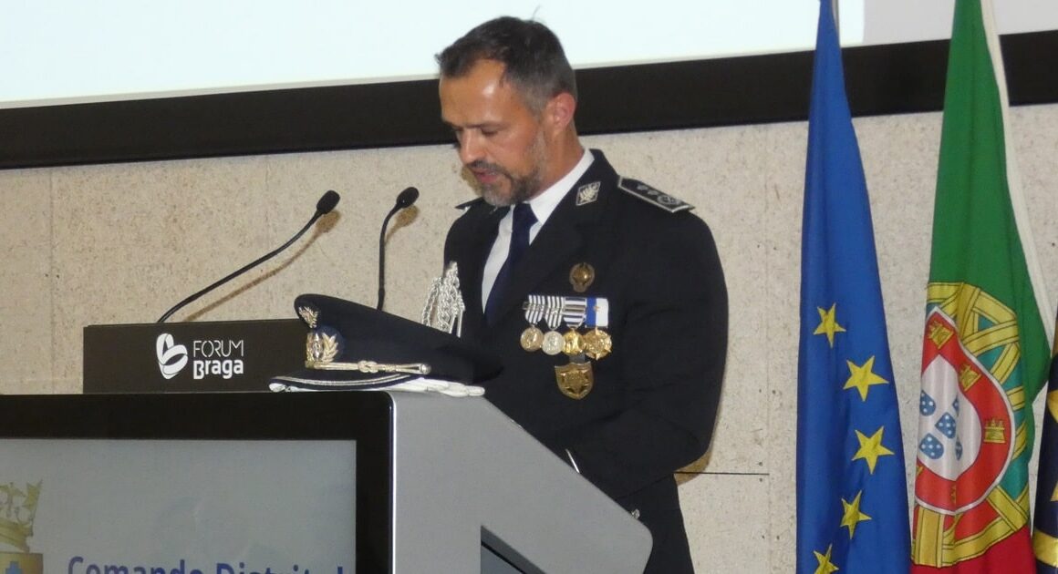 Intendente sérgio lopes soares comandante interino da psp de braga