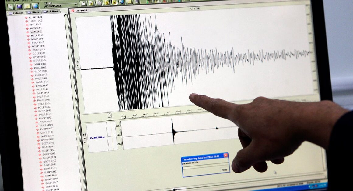Sismo sentido no continente