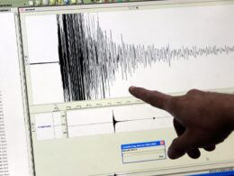 Sismo sentido no continente