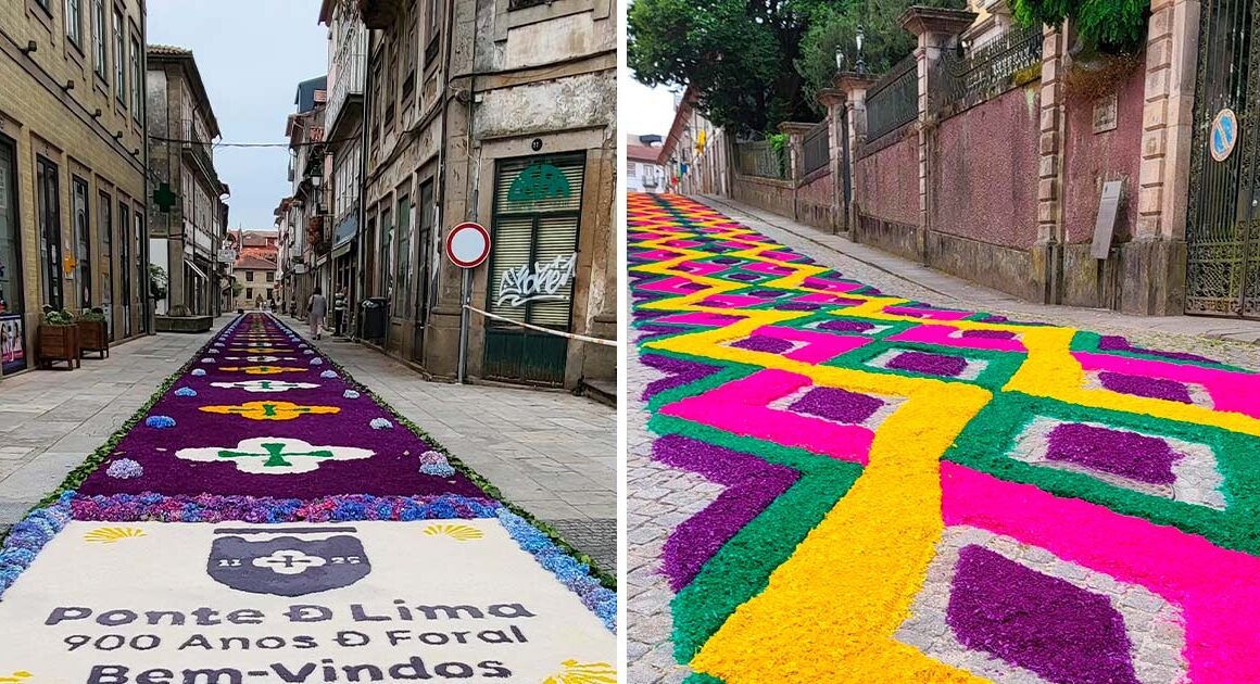Ponte de lima 'acordou' com mais cor