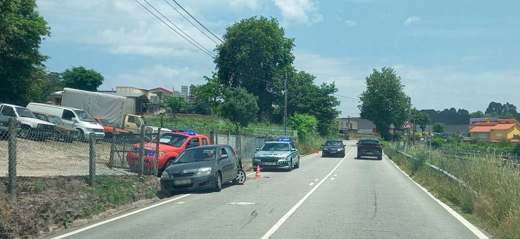 Bombeiro ferido após colisão na póvoa de lanhoso 8 Bombeiro ferido após colisão na póvoa de lanhoso
