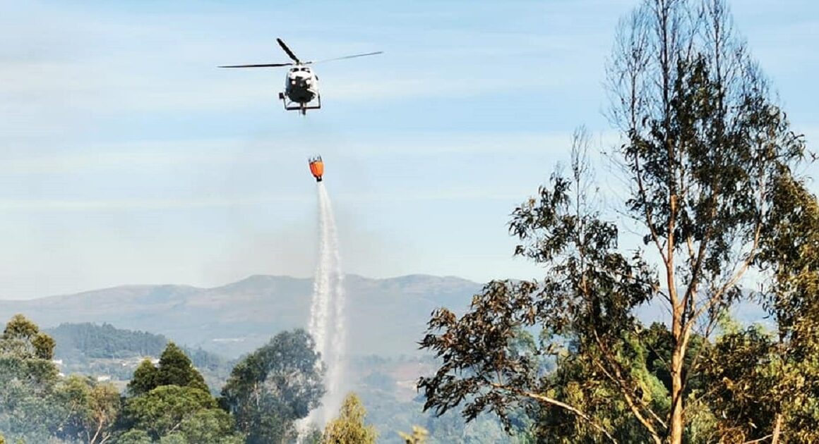 Incêndio em arcos de valdevez já está dominado