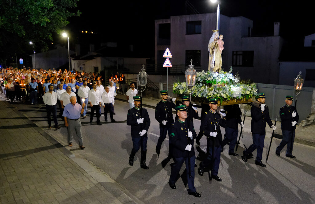Gnr honrou padroeira em viana do castelo