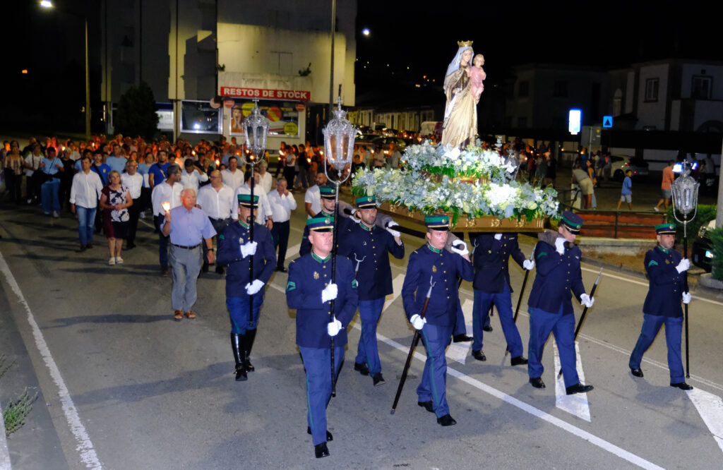 Gnr honrou padroeira em viana do castelo