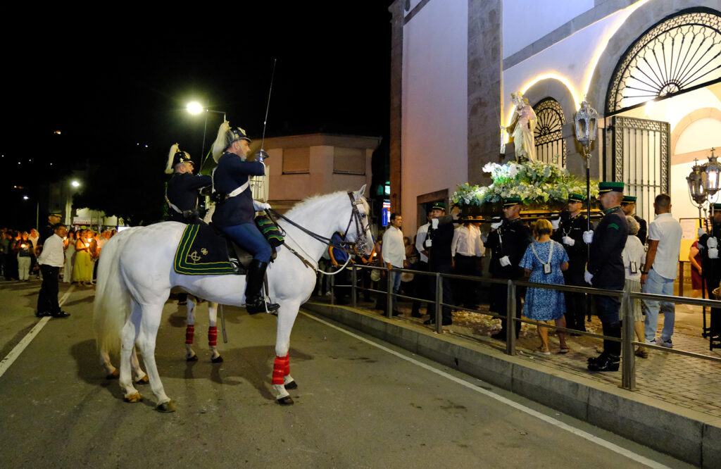 Gnr honrou padroeira em viana do castelo