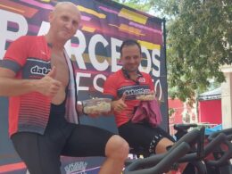 25 horas e 30 minutos a pedalar. Barcelos bateu recorde de maior aula de ‘spinning bike’ do mundo