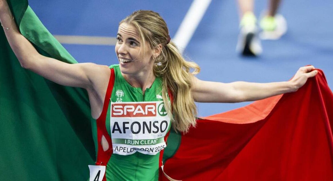 Salomé afonso bate recorde da milha em londres